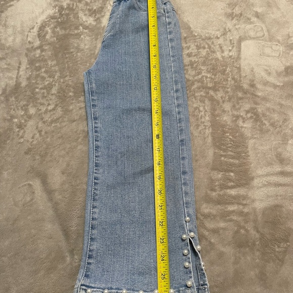 Beautiful girls pants with pearls new - Picture 11 of 12